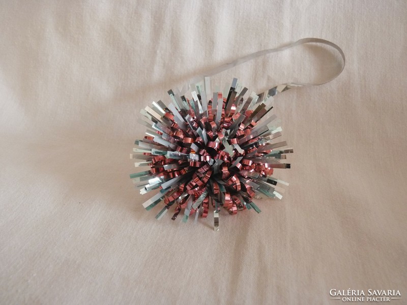 Retro Christmas tree decoration - laminated ornament!