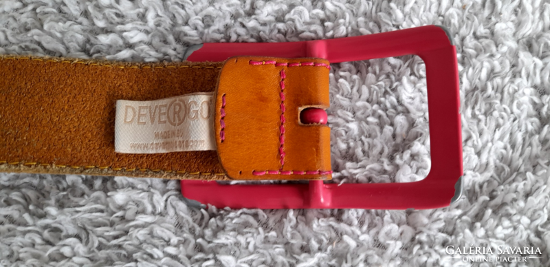 Old devergo cowhide belt/strap