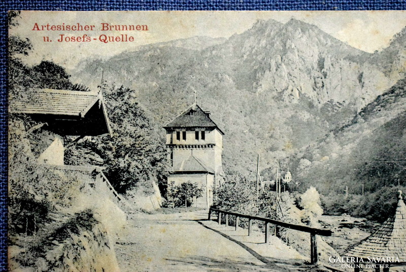 Herkulesfürdő -   képeslap   1902