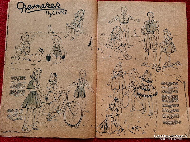 Párizsi divat, divatlap, újság 1944. Július 1