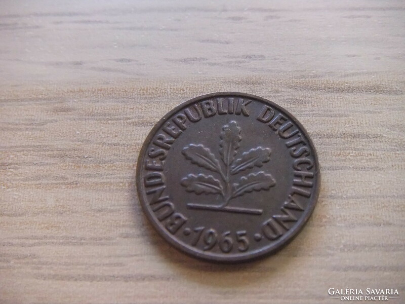 2 Pfennig 1965 ( f ) Germany