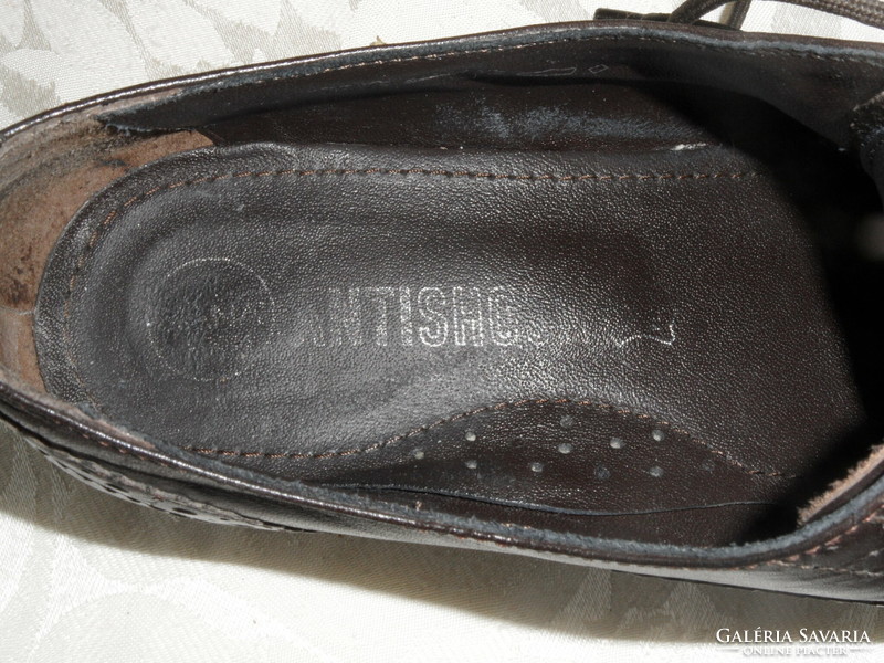 ANTISHOCK BIANA barna bőr cipő ( 40-es )