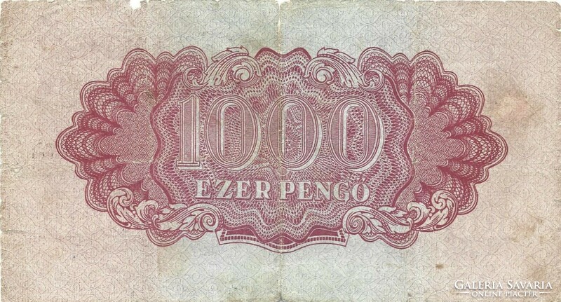 1000 pengő 1944 VH. eredeti állapot