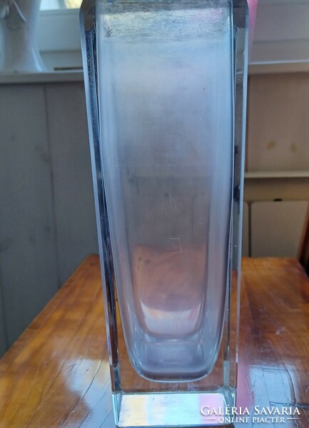 Kosta boda modernist glass vase 