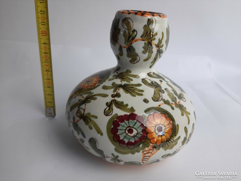 Muranoi porcelán KANCSÓ, kiontő, virágos dekoráció