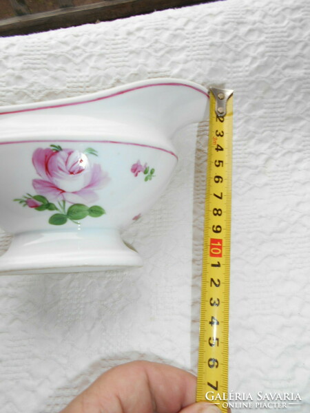 Elbogen Holics rose pattern porcelain sauce bowl