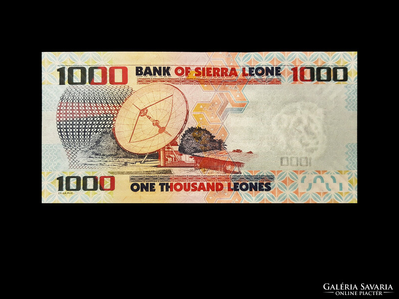 UNC - 1000 LEONES - SIERRA-LEONE - 2010 (Leons vízjel!)