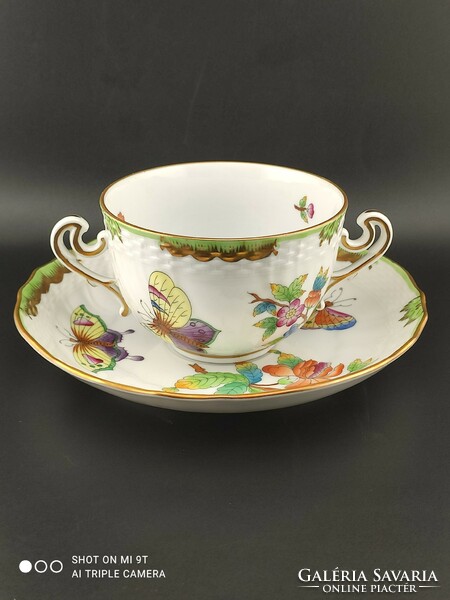 1 Personal Herend Victoria soup cup + saucer