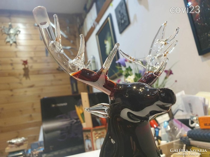 Beautiful stag wine bottle hunter in perfect condition