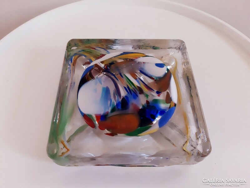 Old Bohemian, Murano cast glass ashtray