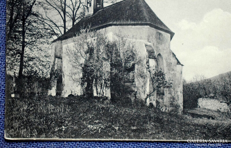 Nagysáros (Eperjesi district) - Ii. Ferenc Rákóczy's courtyard chapel - photo postcard 1906