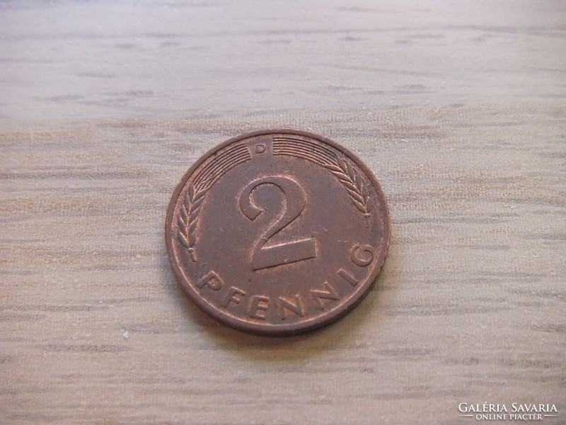 2   Pfennig   1983   (  D  )  Németország