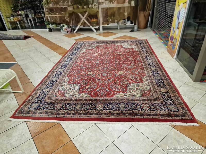 Tabriz mintás kézi csomózású 260x360cm gyapjú perzsa szőnyeg BFZ559