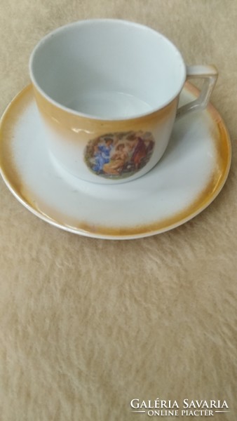 Zsolnay jelenetes  teás csésze