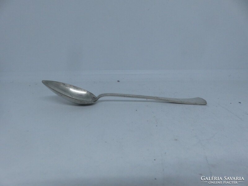 Hungarian art deco silver tea spoon