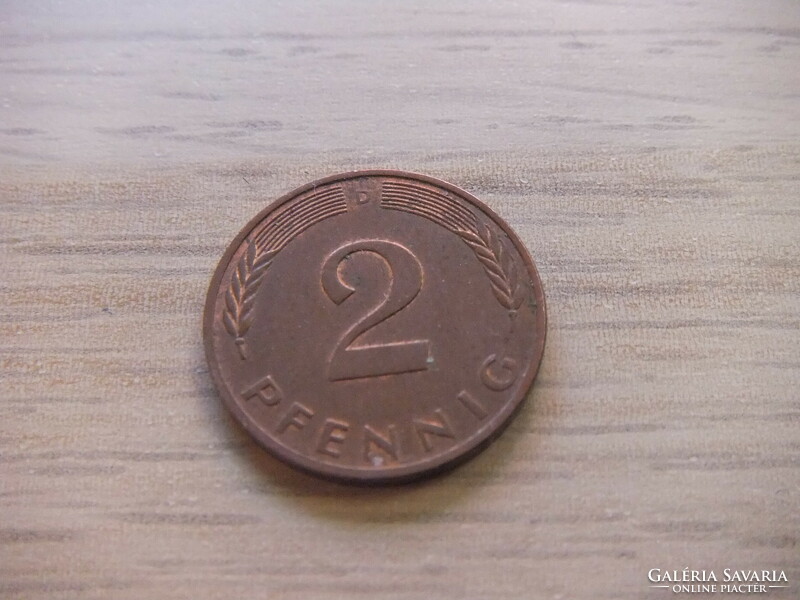 2   Pfennig   1984   (  D  )  Németország