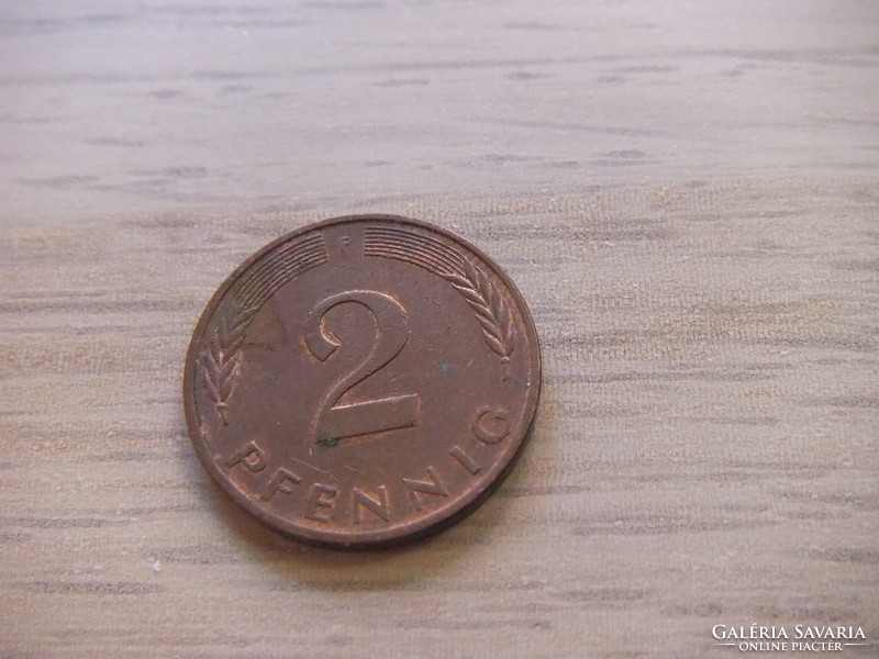 2 Pfennig 1982 ( f ) Germany