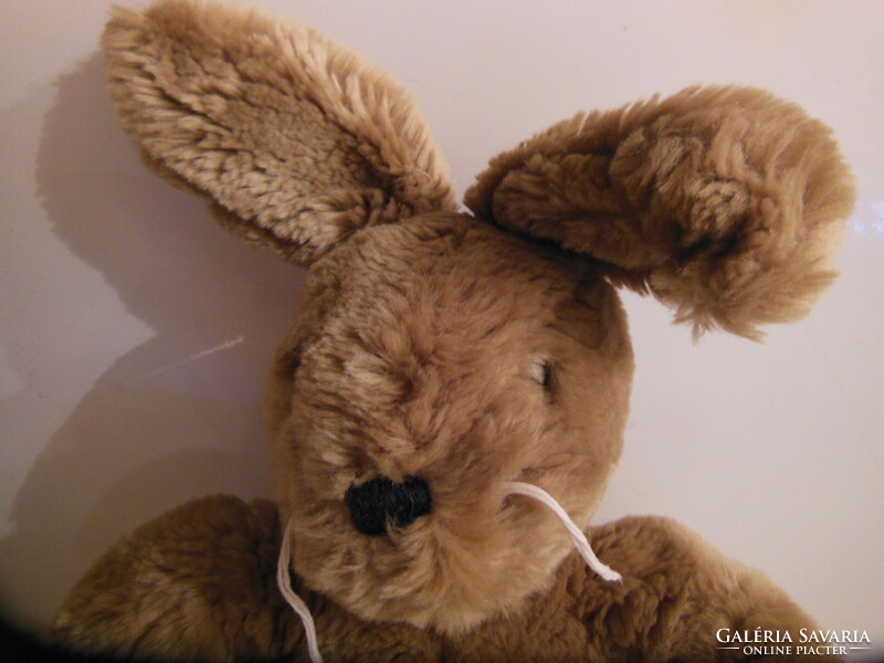 Rabbit - 36 x 18 cm - marked - very soft - plush - new - exclusive - German - flawless
