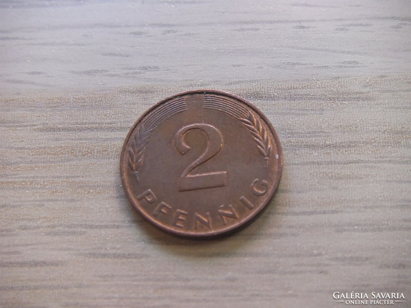 2 Pfennig 1985 Germany