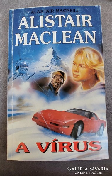 Alistair maclean alistair macneill the virus - history, adventure, novel, book, crime,