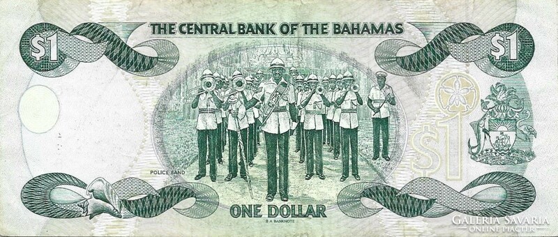 1 Dollar Bahamas 1996 f.H.Smith signature