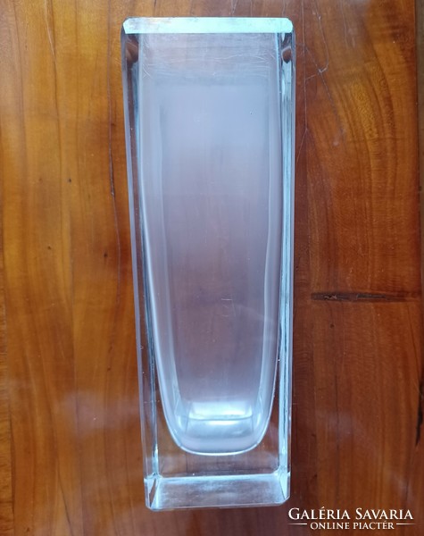 Kosta boda modernist glass vase 