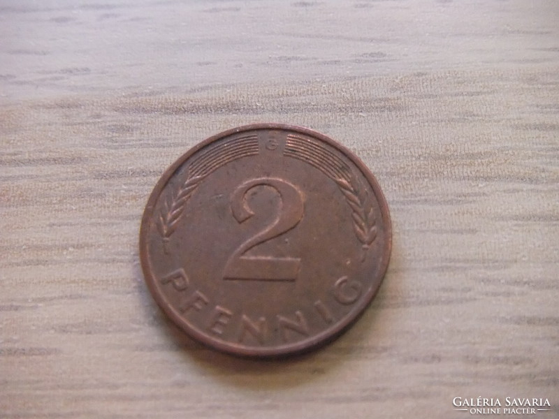 2   Pfennig   1979   (  G  )  Németország