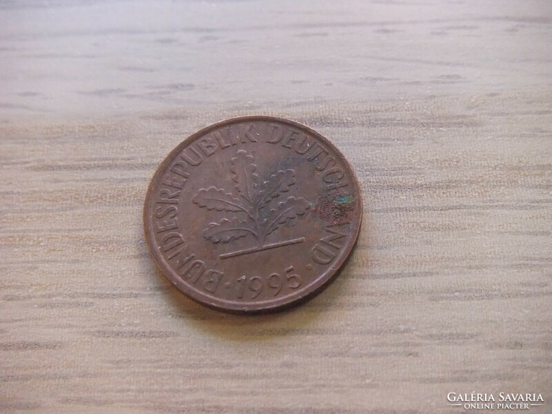 2   Pfennig   1995   (  F  )  Németország