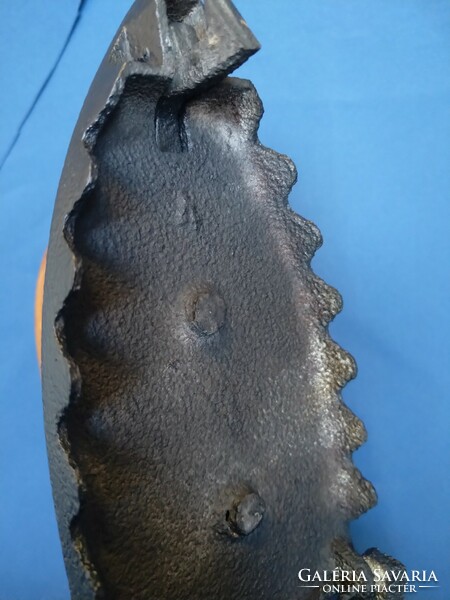 Antique charcoal iron