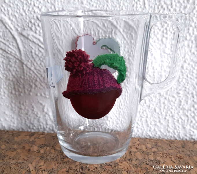 Nestea collectible glass mug - autumn -