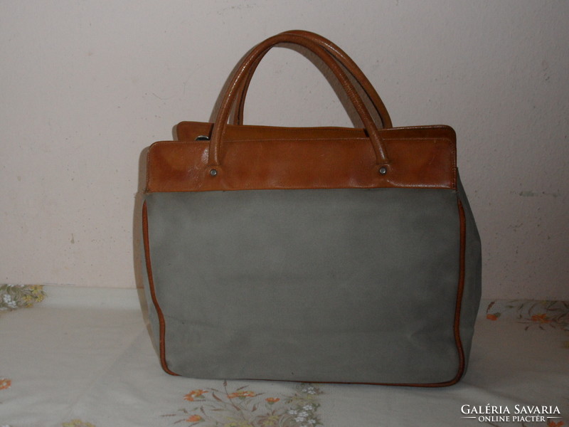 Retro old wrapped women's bag with handbag