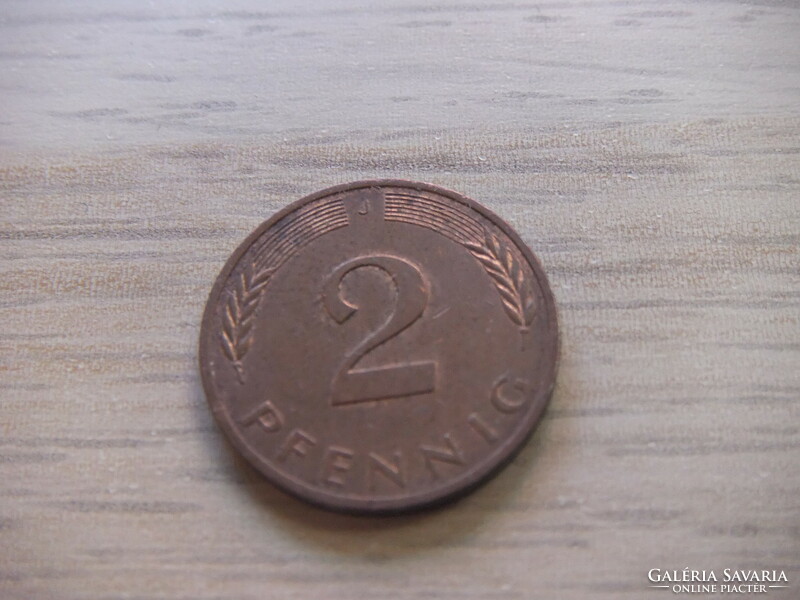 2   Pfennig   1979   (  J  )  Németország