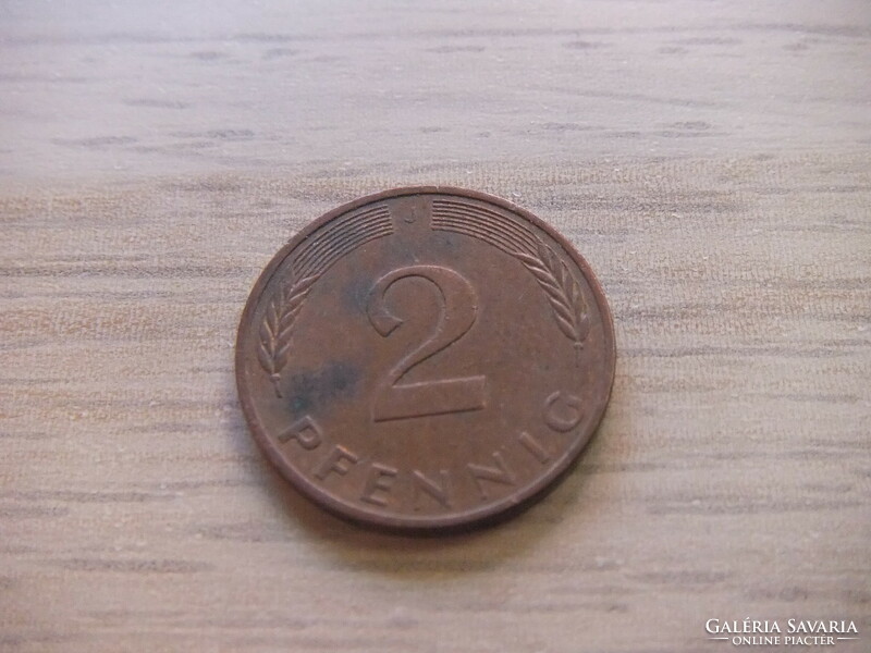 2   Pfennig   1978   (  J  )  Németország