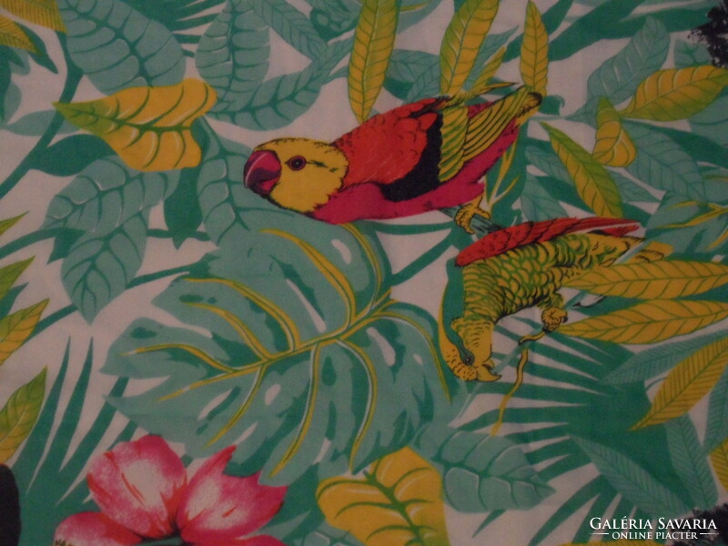 Hawaiian parrot pattern scarf, scarf, beach towel