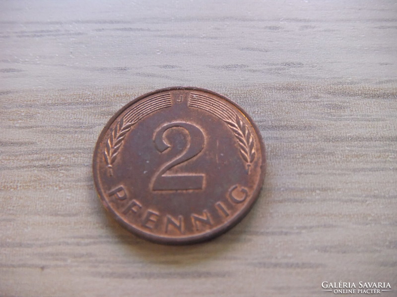 2   Pfennig   1995   (  J  )  Németország