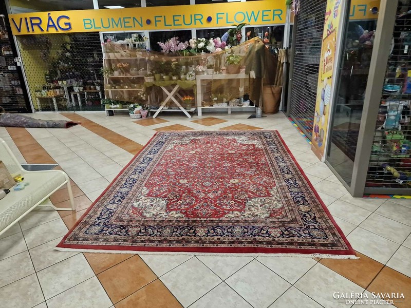 Tabriz mintás kézi csomózású 260x360cm gyapjú perzsa szőnyeg BFZ559