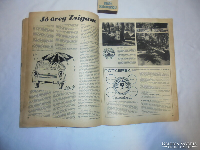 Autó-motor magazin - 1977 - régi újság - akár születésnapra