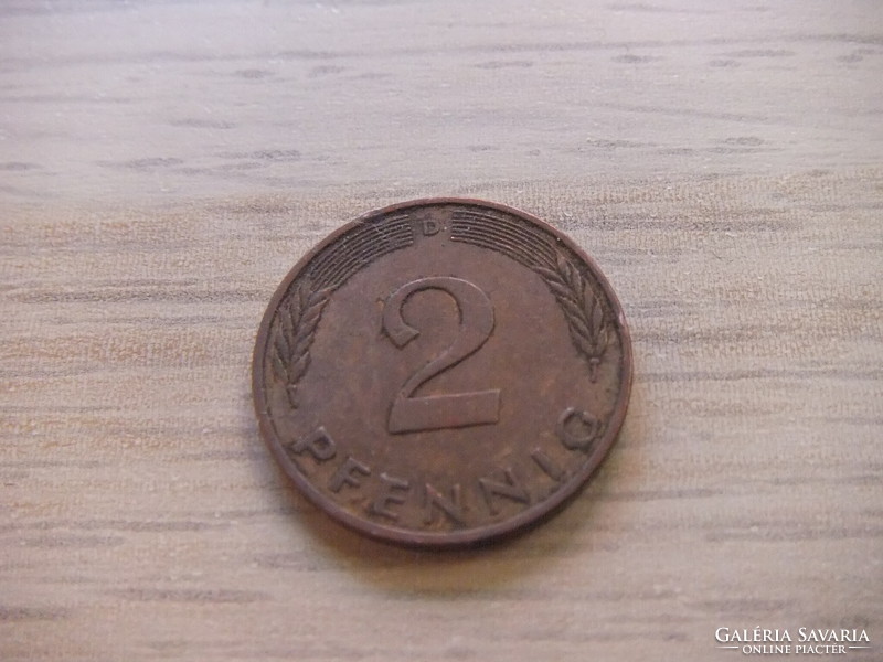 2   Pfennig   1990   (  D  )  Németország