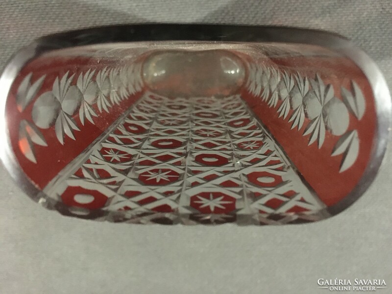 2 anti crystal treatment glasses with beautiful polishing!!! 12 X 3.5 cm