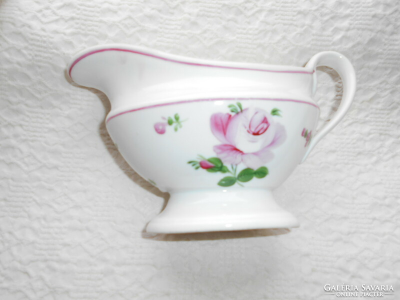 Elbogen Holics rose pattern porcelain sauce bowl