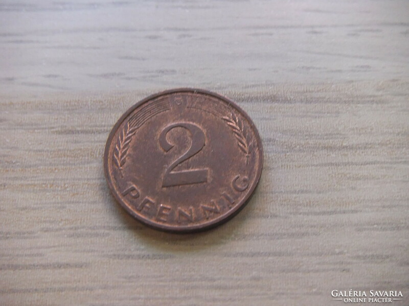 2   Pfennig   1992   (  G  )  Németország