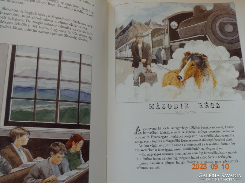 Rosemary Wells: Lassie ​hazatér - Eric Knight regényéből pazar illusztrációkkal (1995)