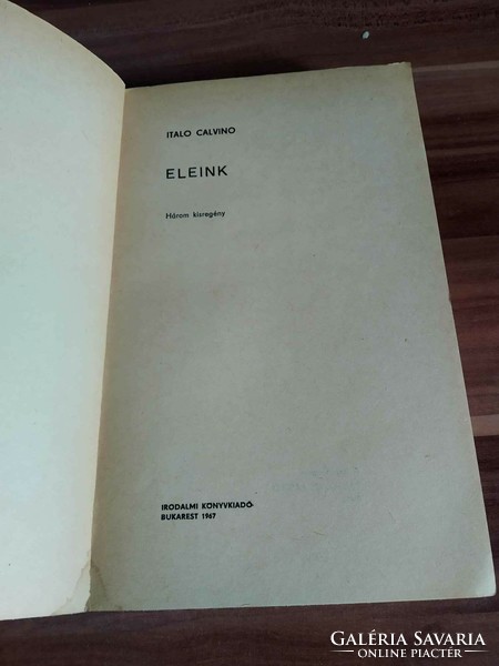 Italo Calvino: Eleink, 1967