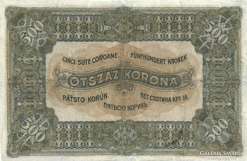 500 korona 1920 restaurált 2.