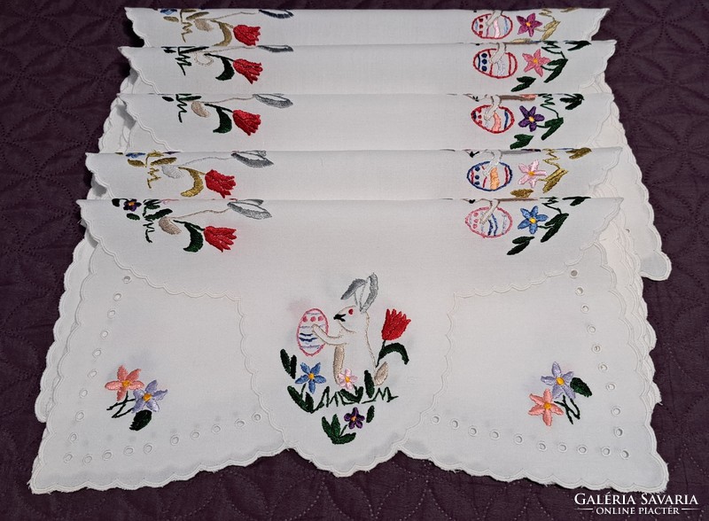 Bunny Easter tablecloth 7 (l4479)