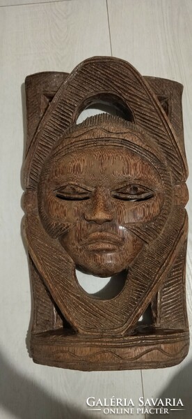 Hand carved African mask