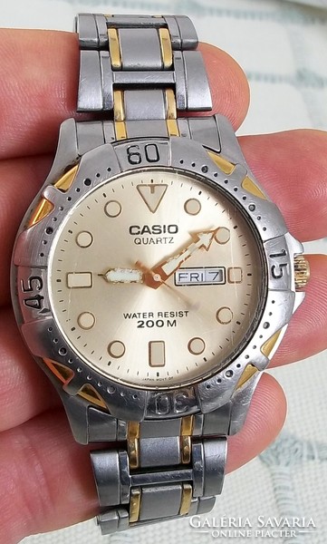 Casio mtd-1001 diver with crown lock