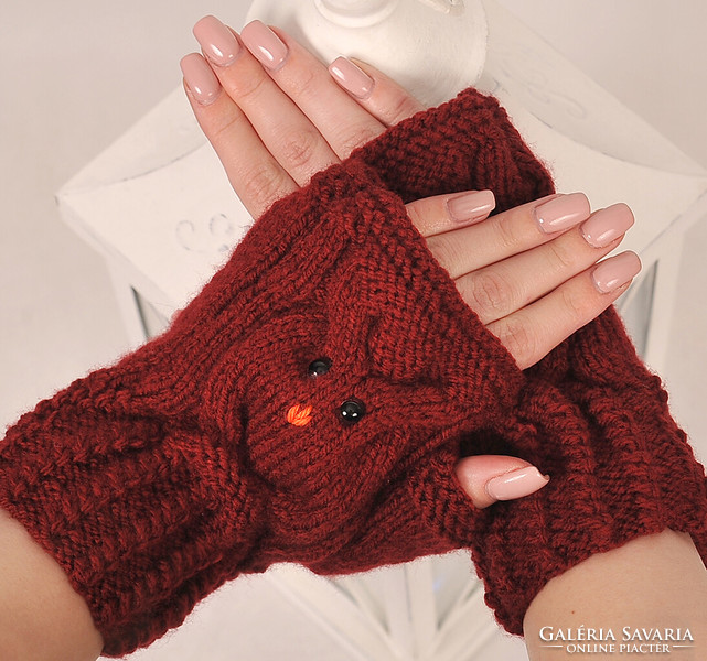 Owl gloves