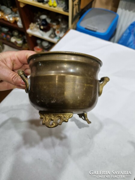 Old copper pot