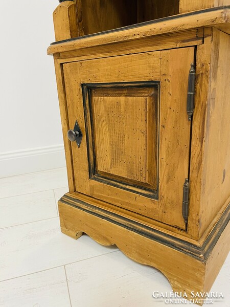 Very old small bedside table over 100 years old